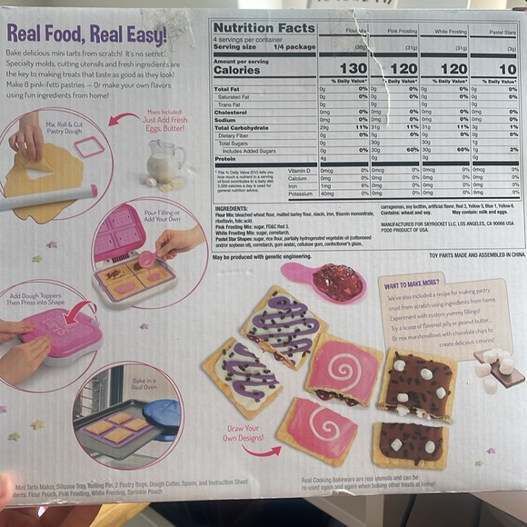 Real Cooking- Mini Tarts pastry set ❤️ 5/$25 💜 - Picture 2 of 4